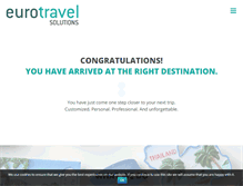 Tablet Screenshot of eurotravel-solutions.com